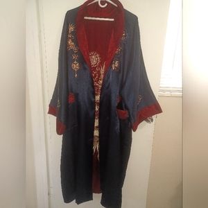 Reversible Chinese Robe Embroidered